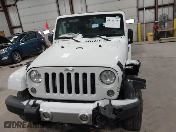2014 Jeep Wrangler Sahara with VIN 1C4AJWBG7EL234625, listed as a IAAI auction lot 41726770 with 128,080 mi miles and . Bid and sale history available at DreamBid. Image 12.