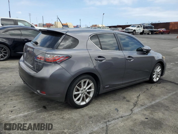 2013 Lexus CT 200h with VIN JTHKD5BH2D2159107, listed as a Copart auction lot 65473425 with 189,356 mi miles and Clean title. Bid and sale history available at DreamBid. Image 3.