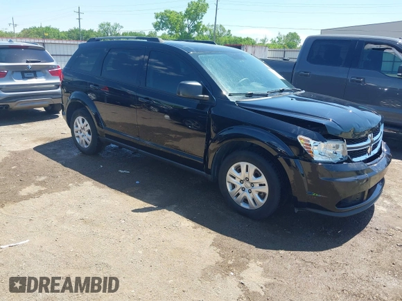 2017 Dodge Journey SE with VIN 3C4PDCAB9HT562563, listed as a IAAI auction lot 42113181 with 86,136 mi miles and . Bid and sale history available at DreamBid. Image 1.