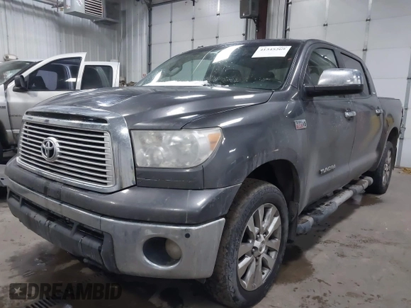 2012 Toyota Tundra 4WD Truck LTD with VIN 5TFHW5F14CX267765, listed as a IAAI auction lot 41345269 with 221,400 mi miles. Bid and sale history available at carsss.com. Image 2.