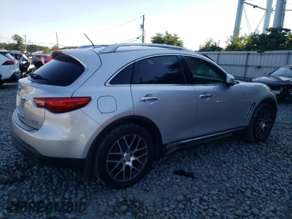 2012 Infiniti FX with VIN JN8AS1MU7CM120767, listed as a Copart auction lot 70097224 with 161,544 mi miles and Salvage Title. Bid and sale history available at DreamBid. Image 3.