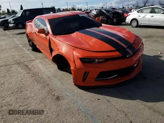 2018 Chevrolet Camaro 2LT with VIN 1G1FD1RSXJ0161054, listed as a Copart auction lot 43664293 with 24,817 mi miles. Bid and sale history available at carsss.com. Image 10.