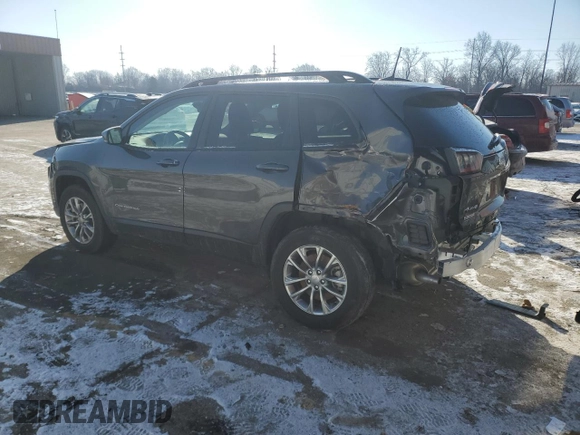 2022 Jeep Cherokee Latitude Lux with VIN 1C4PJMMX4ND529316, listed as a Copart auction lot 42246385 with 23,118 mi miles and Salvage title. Bid and sale history available at DreamBid. Image 2.