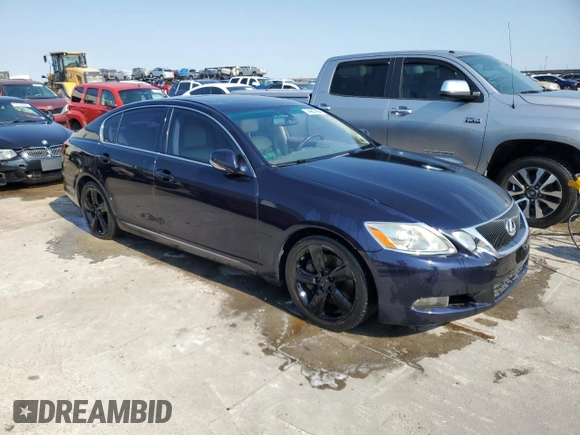 2008 Lexus GS 350 with VIN JTHBE96S780037256, listed as a Copart auction lot 74967494 with 200,681 mi miles and Clean Title. Bid and sale history available at DreamBid. Image 4.