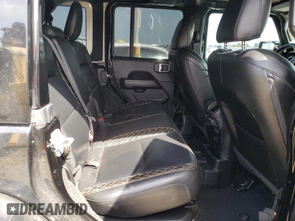2022 Jeep Wrangler Unlimited Sahara with VIN 1C4JJXP60NW172991, listed as a Copart auction lot 54272305 with 54,361 mi miles and Salvage title. Bid and sale history available at DreamBid. Image 10.