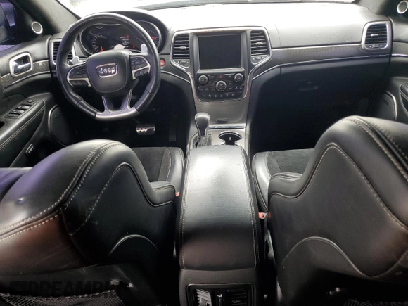 2017 Jeep Grand Cherokee SRT with VIN 1C4RJFDJ1HC904654, listed as a Copart auction lot 55954124 with 82,507 mi miles and Salvage Title. Bid and sale history available at carsss.com. Image 8.
