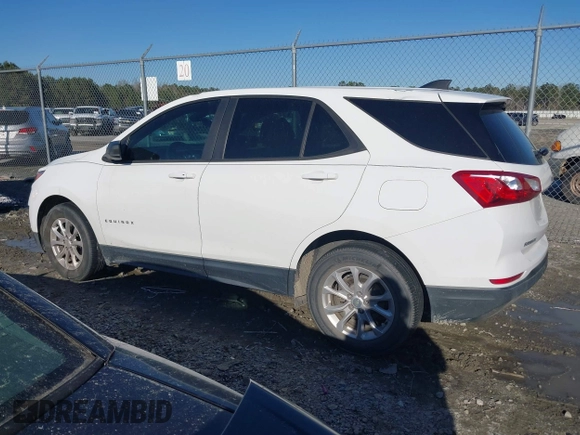 2020 Chevrolet Equinox LS with VIN 3GNAXHEV1LS546703, listed as a IAAI auction lot 41760071 with 68,000 mi miles and . Bid and sale history available at DreamBid. Image 14.