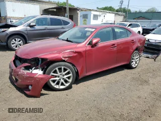 2012 Lexus IS 250 z VIN JTHCF5C23C5059376, wystawiony jako Copart lot #60507205 z przebiegiem 164 413 mil mil oraz Szkoda całkowita • Salvage title. Historia ofert i sprzedaży dostępna na DreamBid. Obrazek 1.