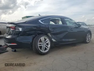 2019 Audi A5 Sportback Premium with VIN WAUANCF51KA051205, listed as a Copart auction lot 54064715 with Not provided miles and Salvage title. Bid and sale history available at DreamBid. Image 3.