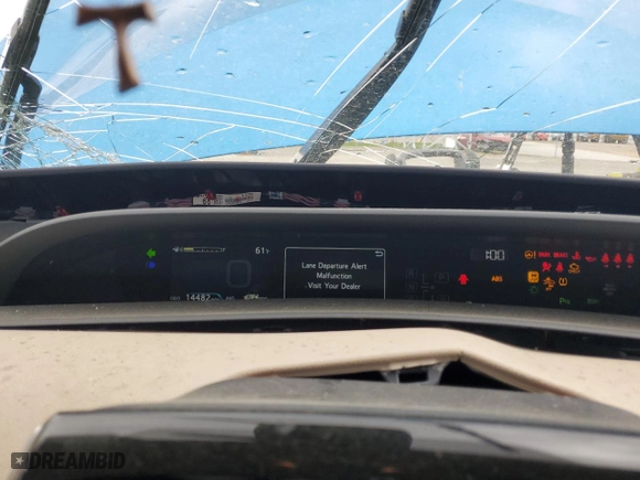 2019 Toyota Prius L Eco with VIN JTDKARFU3K3099712, listed as a Copart auction lot 51109725 with 14,482 mi miles and Salvage Title. Bid and sale history available at carsss.com. Image 9.