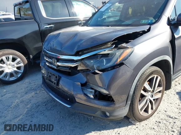 2016 Honda Pilot Elite with VIN 5FNYF6H01GB050555, listed as a IAAI auction lot 41670197 with 140,000 mi miles. Bid and sale history available at carsss.com. Image 6.