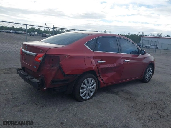 2014 Nissan Sentra SV with VIN 3N1AB7AP7EL644787, listed as a IAAI auction lot 41361432 with 192,422 mi miles. Bid and sale history available at carsss.com. Image 4.