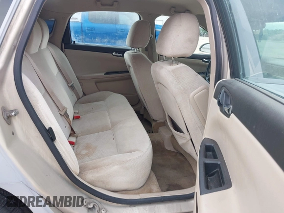 2011 Chevrolet Impala LT Fleet with VIN 2G1WG5EK2B1162922, listed as a IAAI auction lot 42753447 with 169,147 mi miles and . Bid and sale history available at DreamBid. Image 8.