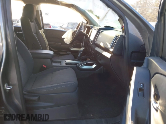 2022 Nissan Frontier SV with VIN 1N6ED1EJ9NN637574, listed as a IAAI auction lot 41428252 with Not provided miles and . Bid and sale history available at DreamBid. Image 5.