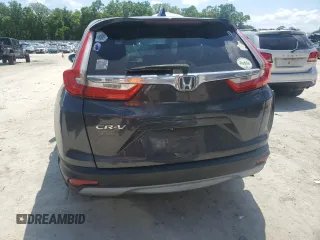 2017 Honda CR-V EX with VIN 7FARW1H52HE041050, listed as a Copart auction lot 51579625 with 197,127 mi miles and Salvage Title. Bid and sale history available at carsss.com. Image 6.