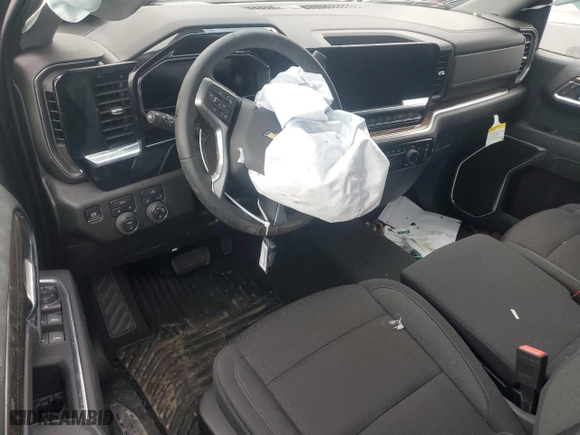 2025 Chevrolet Silverado 1500 LT with VIN 1GCUKDED8SZ171415, listed as a Copart auction lot 48155135 with 0 mi miles and Salvage Title. Bid and sale history available at carsss.com. Image 8.