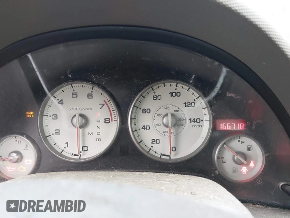 2005 Acura RSX с VIN JH4DC54895S016861, выставлен на аукционе IAAI как лот 41669227 с пробегом 166 718 миль миль и . История ставок и продаж доступна на DreamBid. Изображение 7.