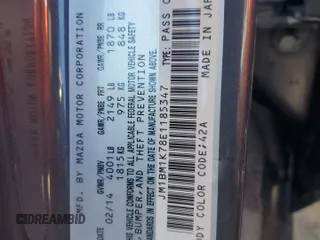 2014 Mazda 3 i Sport with VIN JM1BM1K78E1185347, listed as a Copart auction lot 47872775 with Not Provided miles and Salvage Title. Bid and sale history available at carsss.com. Image 13.