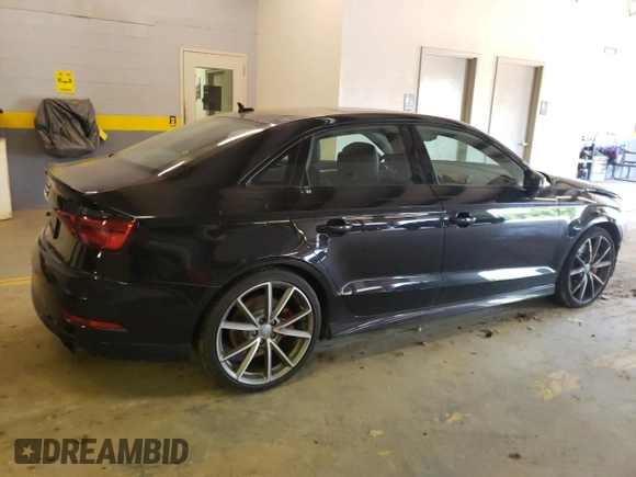 2018 Audi S3 Premium Plus with VIN WAUB1GFF3J1042343, listed as a Copart auction lot 55952613 with 48,049 mi miles. Bid and sale history available at carsss.com. Image 3.