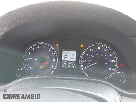 2010 Infiniti G37 x z VIN JN1CV6AR8AM455125, wystawiony jako IAAI lot #42395638 z przebiegiem 187 336 mil mil oraz . Historia ofert i sprzedaży dostępna na DreamBid. Obrazek 7.