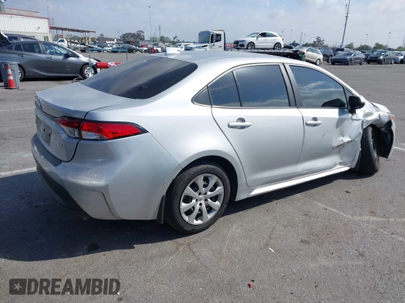 2023 Toyota Corolla LE with VIN 5YFB4MDEXPP042461, listed as a IAAI auction lot 41914637 with 66,651 mi miles. Bid and sale history available at carsss.com. Image 4.