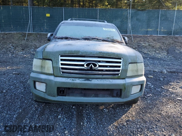 2004 Infiniti QX56 with VIN 5N3AA08C34N801615, listed as a Copart auction lot 42969515 with 0 mi miles and Salvage Title. Bid and sale history available at carsss.com. Image 5.