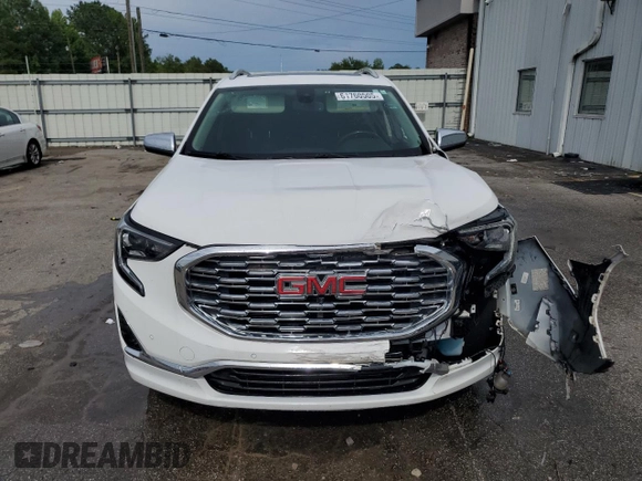 2018 GMC Terrain Denali with VIN 3GKALSEXXJL139770, listed as a Copart auction lot 61760505 with 91,484 mi miles and Salvage title. Bid and sale history available at DreamBid. Image 5.