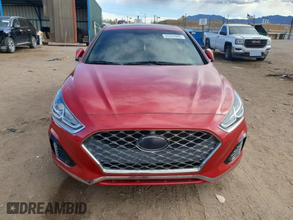 2018 Hyundai Sonata SEL z VIN 5NPE34AF1JH707992, wystawiony jako Copart lot #55262005 z przebiegiem 56 431 mil mil oraz Szkoda całkowita • Salvage title. Historia ofert i sprzedaży dostępna na DreamBid. Obrazek 5.