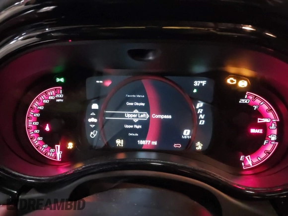 2023 Dodge Durango SRT Hellcat Premium z VIN 1C4SDJH90PC596225, wystawiony jako IAAI lot #41600943 z przebiegiem 18 877 mil mil oraz . Historia ofert i sprzedaży dostępna na DreamBid. Obrazek 7.