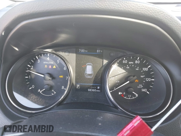 2018 Nissan Rogue SV with VIN JN8AT2MT4JW487069, listed as a IAAI auction lot 41704570 with 98,360 mi miles and . Bid and sale history available at carsss.com. Image 7.