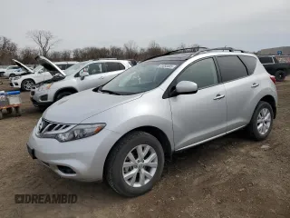 2011 Nissan Murano SV with VIN JN8AZ1MWXBW179621, listed as a Copart auction lot 51693005 with 60,782 mi miles and Salvage Title. Bid and sale history available at carsss.com. Image 1.