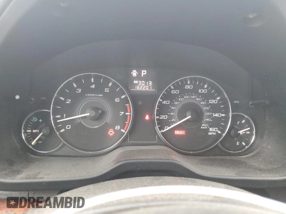 2011 Subaru Outback 3.6R Limited with VIN 4S4BRDJC8B2443322, listed as a Copart auction lot 47854105 with 182,201 mi miles and Salvage Title. Bid and sale history available at carsss.com. Image 9.