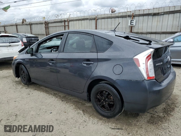 2014 Toyota Prius Four z VIN JTDKN3DU6E0386410, wystawiony jako Copart lot #53746755 z przebiegiem Nie podano mil oraz Szkoda całkowita • Salvage title. Historia ofert i sprzedaży dostępna na DreamBid. Obrazek 2.