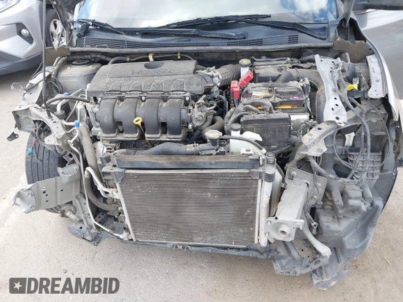 2019 Nissan Sentra SV with VIN 3N1AB7AP8KY354976, listed as a IAAI auction lot 42133669 with 84,263 mi miles and . Bid and sale history available at DreamBid. Image 6.