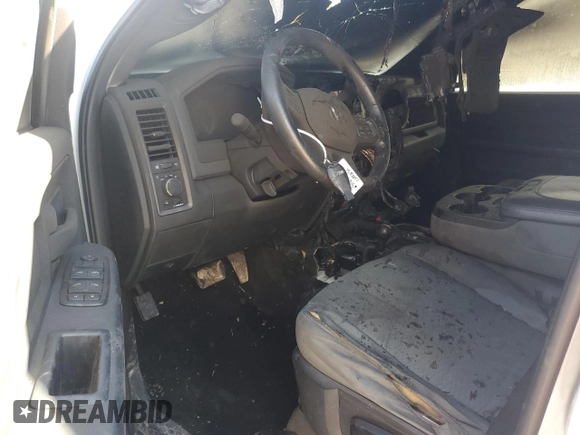 2015 Ram 2500 Tradesman with VIN 3C6UR5CL0FG689351, listed as a Copart auction lot 47373815 with 0 mi miles and Salvage Title. Bid and sale history available at carsss.com. Image 8.