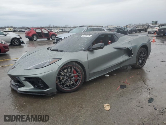 2024 Chevrolet Corvette 2LT z VIN 1G1YB3D40R5119204, wystawiony jako Copart lot #43156375 z przebiegiem 4 444 mil mil oraz Czysty tytuł • Clean title. Historia ofert i sprzedaży dostępna na DreamBid. Obrazek 1.