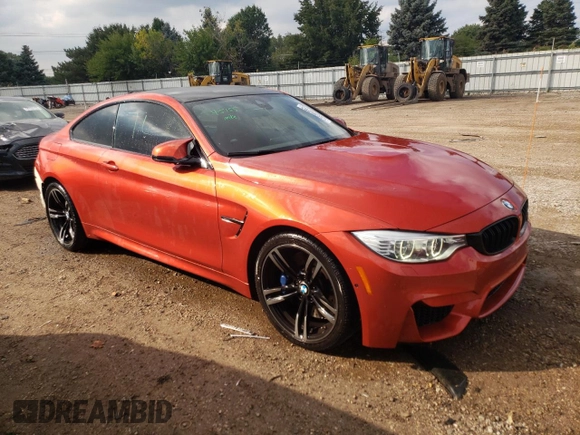 2015 BMW M4 with VIN WBS3R9C54FK333564, listed as a Copart auction lot 68695203 with 78,217 mi miles. Bid and sale history available at carsss.com. Image 4.