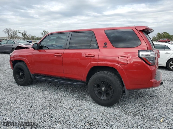 2017 Toyota 4Runner SR5 with VIN JTEZU5JR4H5158471, listed as a Copart auction lot 48032455 with 95,533 mi miles and Salvage Title. Bid and sale history available at carsss.com. Image 2.