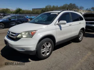 2010 Honda CR-V EX-L with VIN 5J6RE4H70AL051154, listed as a Copart auction lot 62544855 with 246,305 mi miles and Salvage title. Bid and sale history available at DreamBid. Image 1.