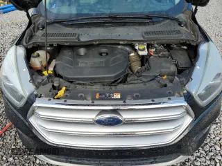 2017 Ford Escape Titanium with VIN 1FMCU0J92HUB12281, listed as a Copart auction lot 49615875 with 126,590 mi miles and Salvage Title. Bid and sale history available at carsss.com. Image 12.