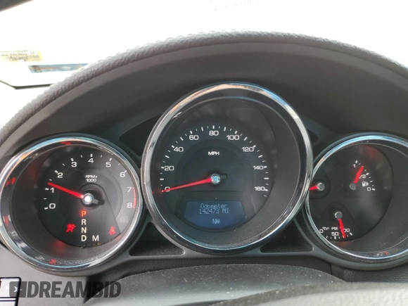2013 Cadillac CTS Luxury with VIN 1G6DH5E58D0175326, listed as a Copart auction lot 52646985 with 142,473 mi miles and Salvage title. Bid and sale history available at DreamBid. Image 9.