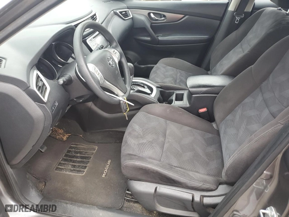 2015 Nissan Rogue S with VIN KNMAT2MV0FP586034, listed as a Copart auction lot 47626255 with 231,065 mi miles and Salvage Title. Bid and sale history available at carsss.com. Image 7.