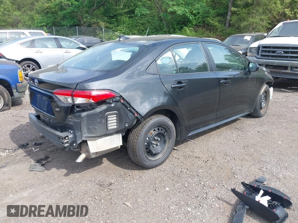 2022 Toyota Corolla LE with VIN 5YFEPMAE1NP358305, listed as a IAAI auction lot 42170738 with 42,644 mi miles and . Bid and sale history available at DreamBid. Image 4.