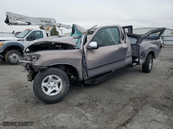 2002 Toyota Tundra SR5 with VIN 5TBBT441X2S299872, listed as a Copart auction lot 45188515 with 0 mi miles and Non Repairable. Bid and sale history available at carsss.com. Image 1.