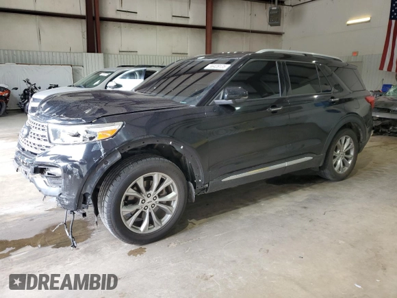 2022 Ford Explorer Limited with VIN 1FMSK7FH8NGA56609, listed as a Copart auction lot 56428135 with 59,928 mi miles and Salvage title. Bid and sale history available at DreamBid. Image 1.