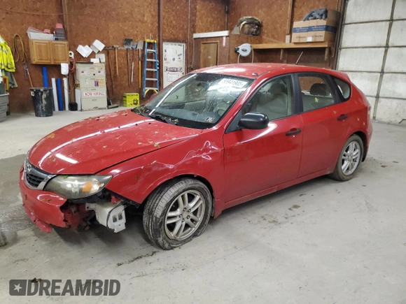 2008 Subaru Impreza i z VIN JF1GH616X8H833112, wystawiony jako Copart lot #55941905 z przebiegiem 152 104 mil mil oraz Szkoda całkowita • Salvage title. Historia ofert i sprzedaży dostępna na DreamBid. Obrazek 1.
