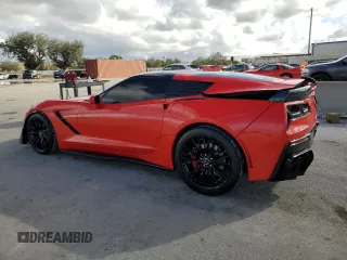 2015 Chevrolet Corvette Z51 2LT with VIN 1G1YK2D78F5123114, listed as a Copart auction lot 85503114 with 58,452 mi miles and Salvage title. Bid and sale history available at DreamBid. Image 2.
