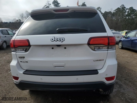 2022 Jeep Grand Cherokee WK Laredo E with VIN 1C4RJFAG0NC124987, listed as a Copart auction lot 46229435 with 43,786 mi miles and Salvage Title. Bid and sale history available at carsss.com. Image 6.