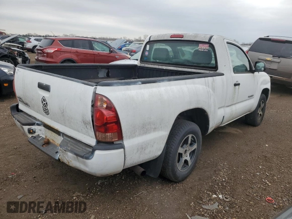 2008 Toyota Tacoma with VIN 5TENX22N58Z524083, listed as a Copart auction lot 53397595 with 195,807 mi miles and Clean Title. Bid and sale history available at carsss.com. Image 3.