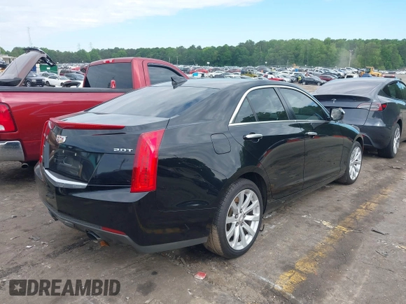2017 Cadillac ATS AWD z VIN 1G6AG5RX0H0108808, wystawiony jako IAAI lot #42179060 z przebiegiem 76 590 mil mil oraz . Historia ofert i sprzedaży dostępna na DreamBid. Obrazek 4.